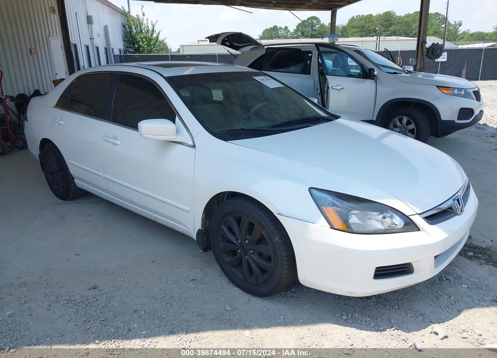 2007 HONDA ACCORD 2.4 EX VIN: 1HGCM56767A144578