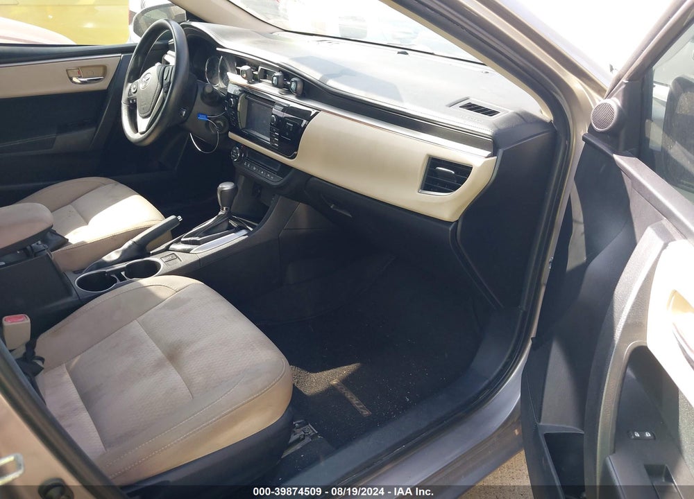 2016 TOYOTA COROLLA LE VIN: 5YFBURHE8GP451033