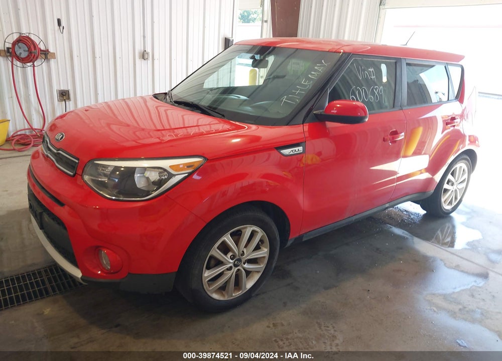 2018 KIA SOUL VIN: KNDJP3A51J7600689