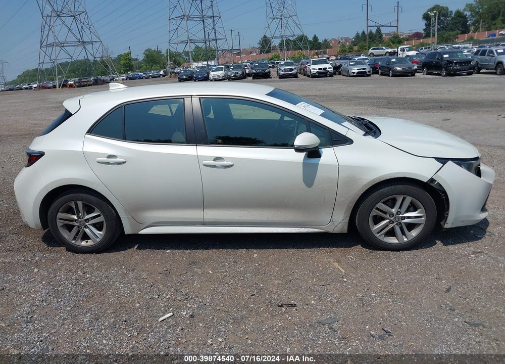 2019 TOYOTA COROLLA SE VIN: JTNK4RBE3K3070471