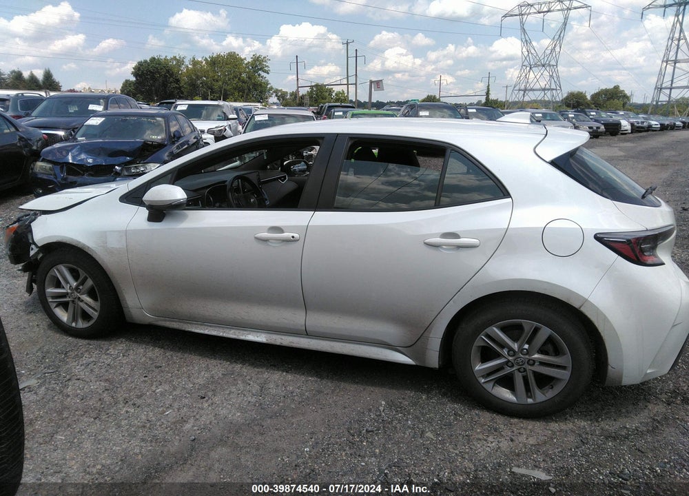 2019 TOYOTA COROLLA SE VIN: JTNK4RBE3K3070471