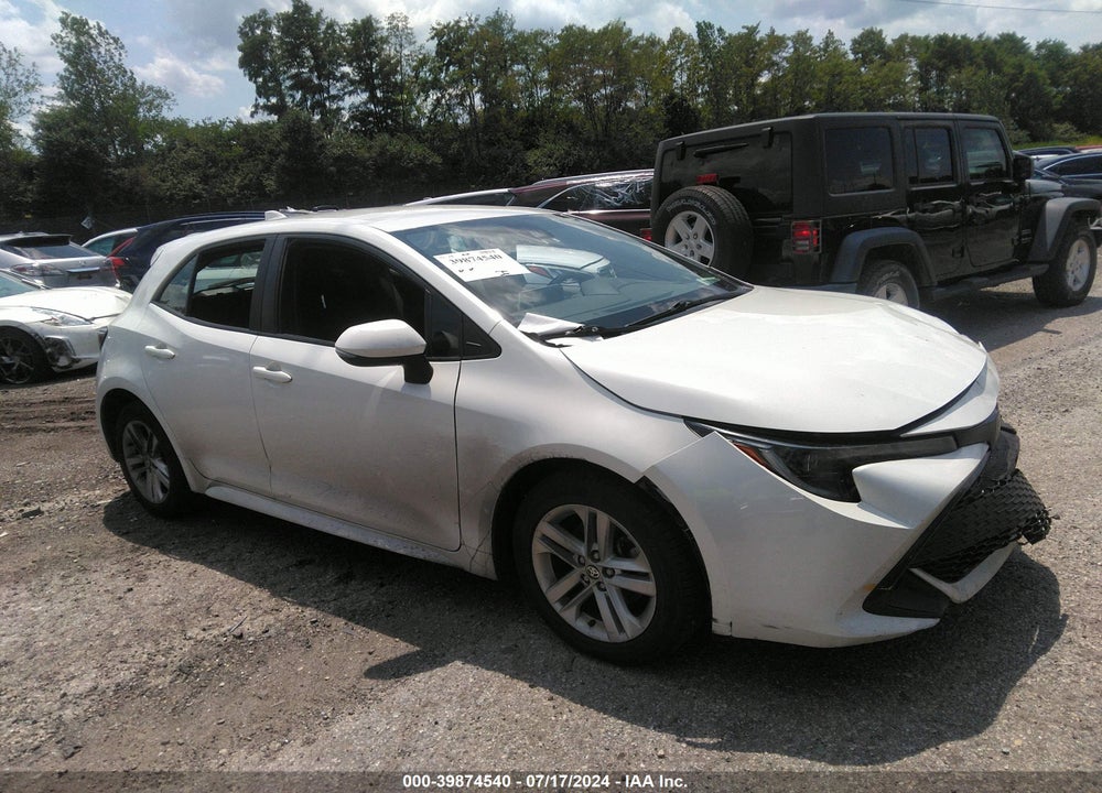 2019 TOYOTA COROLLA SE VIN: JTNK4RBE3K3070471