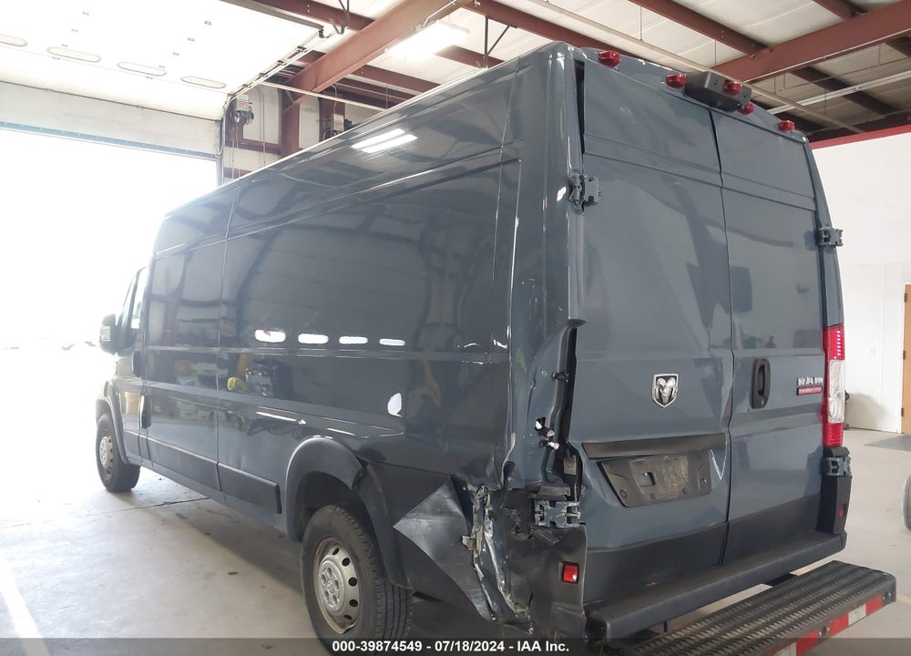2020 RAM PROMASTER 3500 CARGO VAN HIGH ROOF 159 WB EXT VIN: 3C6URVJG9LE140129