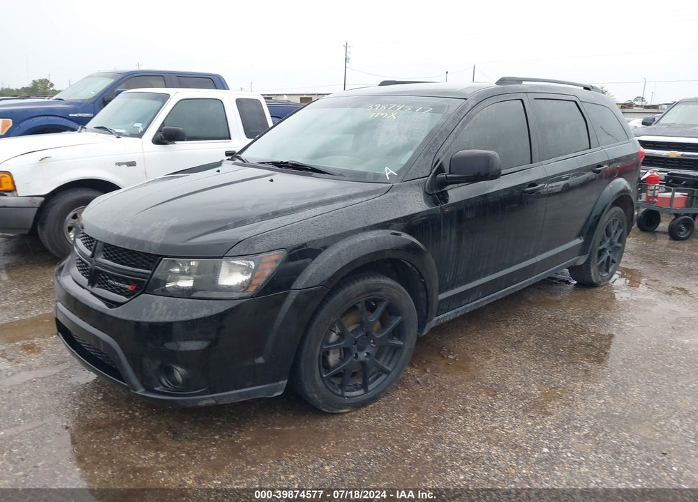 2014 DODGE JOURNEY SXT VIN: 3C4PDCBGXET157477