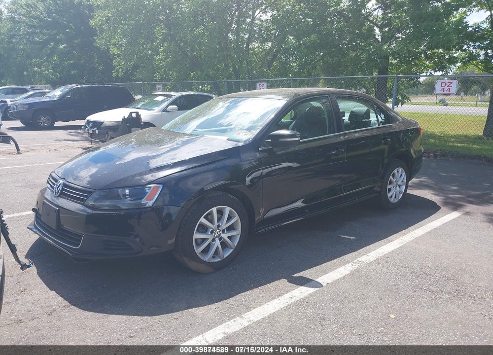 2013 VOLKSWAGEN JETTA 2.5L SE VIN: 3VWBP7AJ0DM400905