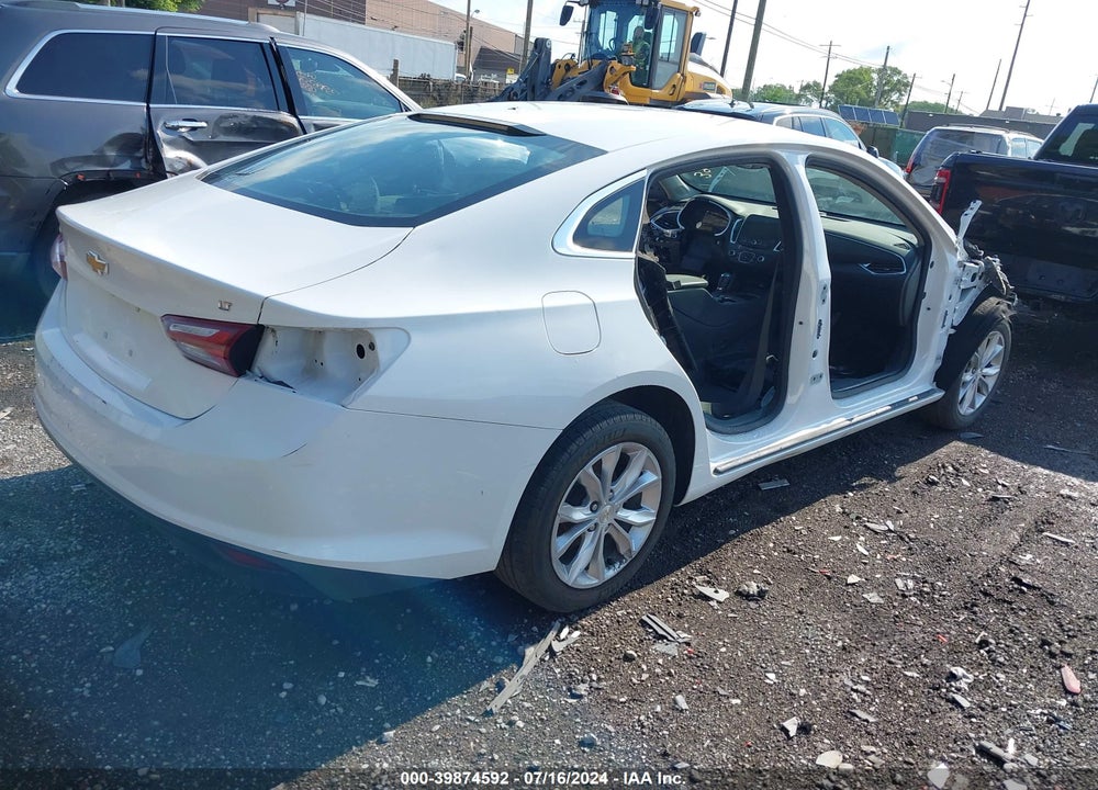 2020 CHEVROLET MALIBU FWD LT VIN: 1G1ZD5ST0LF067692
