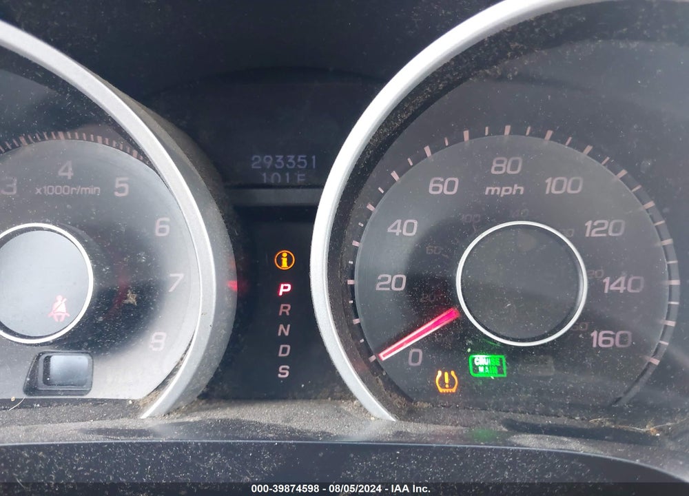 2009 ACURA TL 3.5 VIN: 19UUA86559A018339