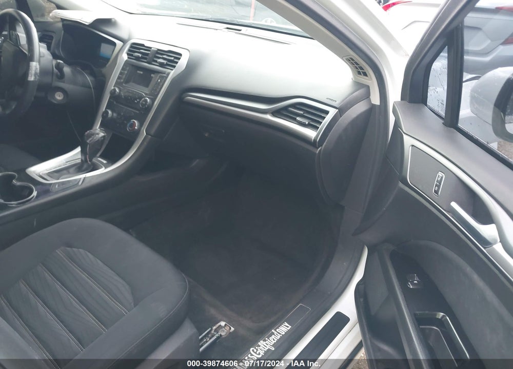 2016 FORD FUSION SE VIN: 3FA6P0H76GR343984
