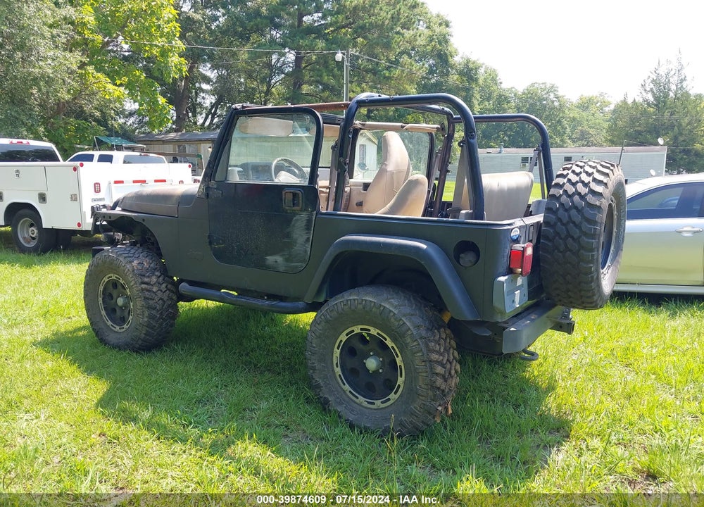 2000 JEEP WRANGLER SAHARA VIN: 1J4FA59S6YP745650