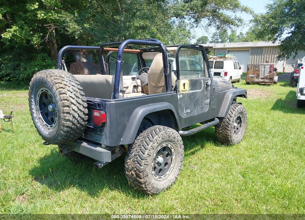 2000 JEEP WRANGLER SAHARA VIN: 1J4FA59S6YP745650