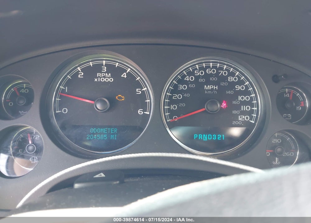 2007 CHEVROLET TAHOE LT VIN: 1GNFC13047R392528