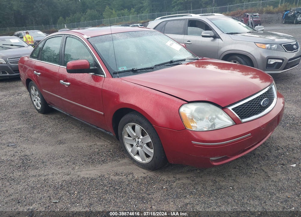 2005 FORD FIVE HUNDRED SEL VIN: 1FAHP24195G186624