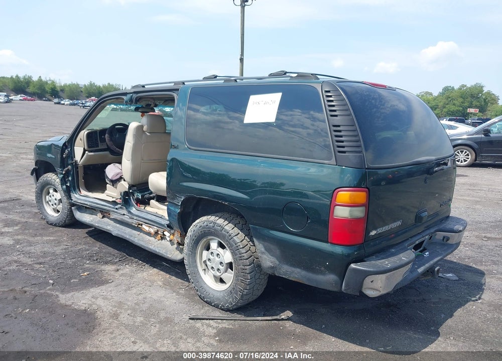 2003 CHEVROLET SUBURBAN 1500 LT VIN: 1GNFK16ZX3J199533