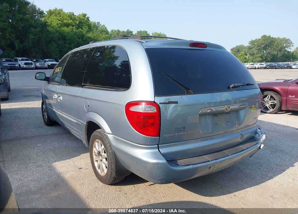 2003 CHRYSLER TOWN & COUNTRY LXI VIN: 2C4GP54L23R244612