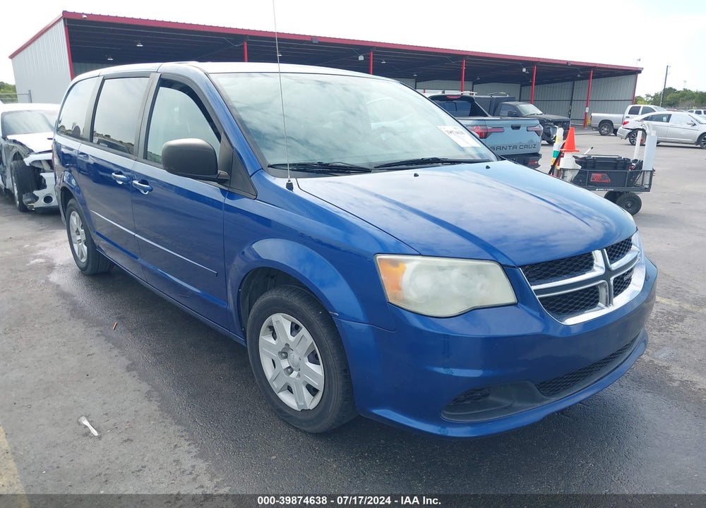 2011 DODGE GRAND CARAVAN VIN: 2D4RN4DG3BR700372