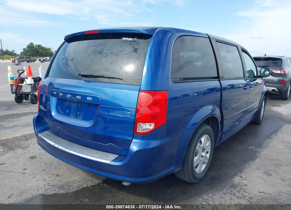2011 DODGE GRAND CARAVAN VIN: 2D4RN4DG3BR700372