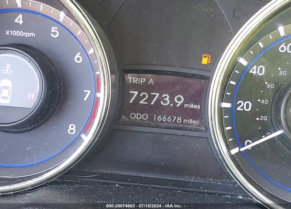 2013 HYUNDAI SONATA GLS VIN: 5NPEB4AC2DH505479