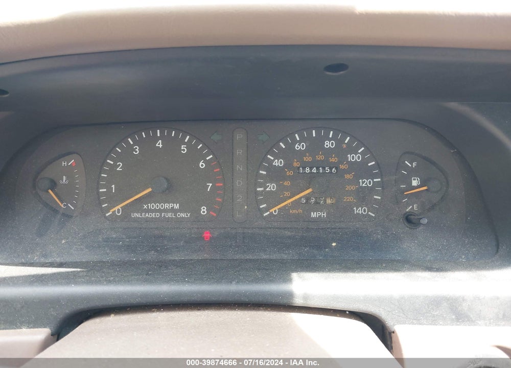 1996 TOYOTA AVALON XL/XLS VIN: 4T1BF12B3TU098154