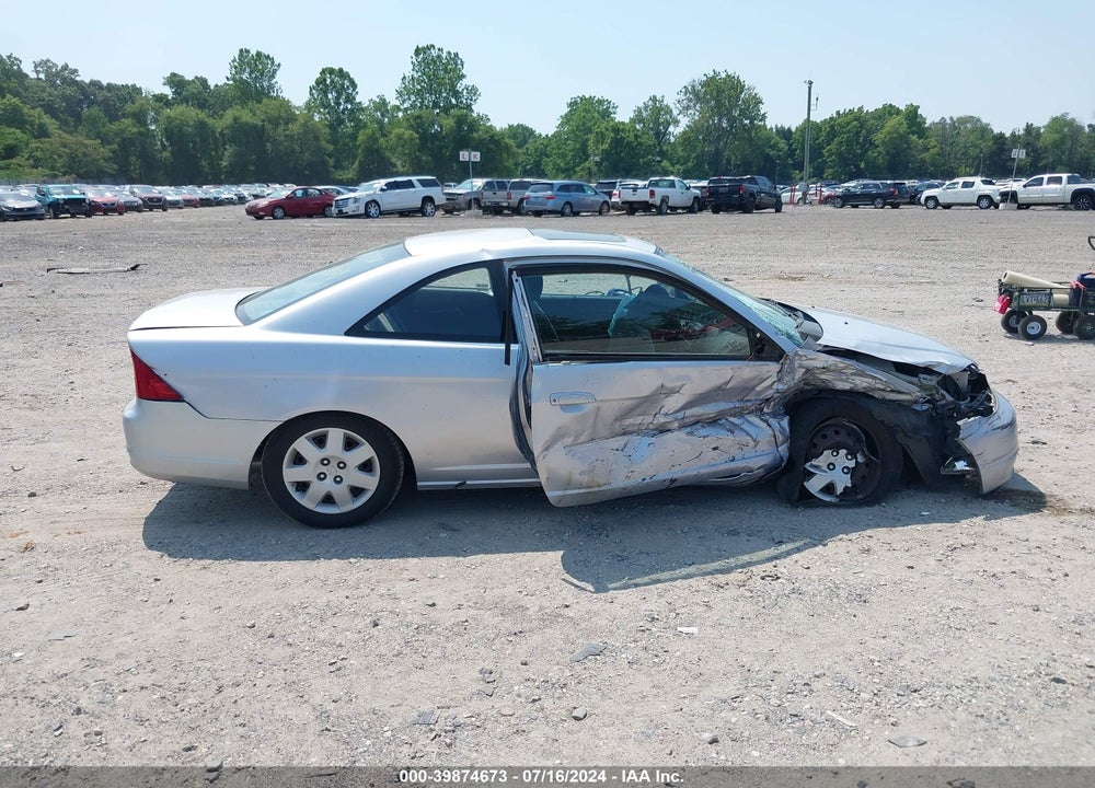 2002 HONDA CIVIC EX VIN: 1HGEM21072L104752