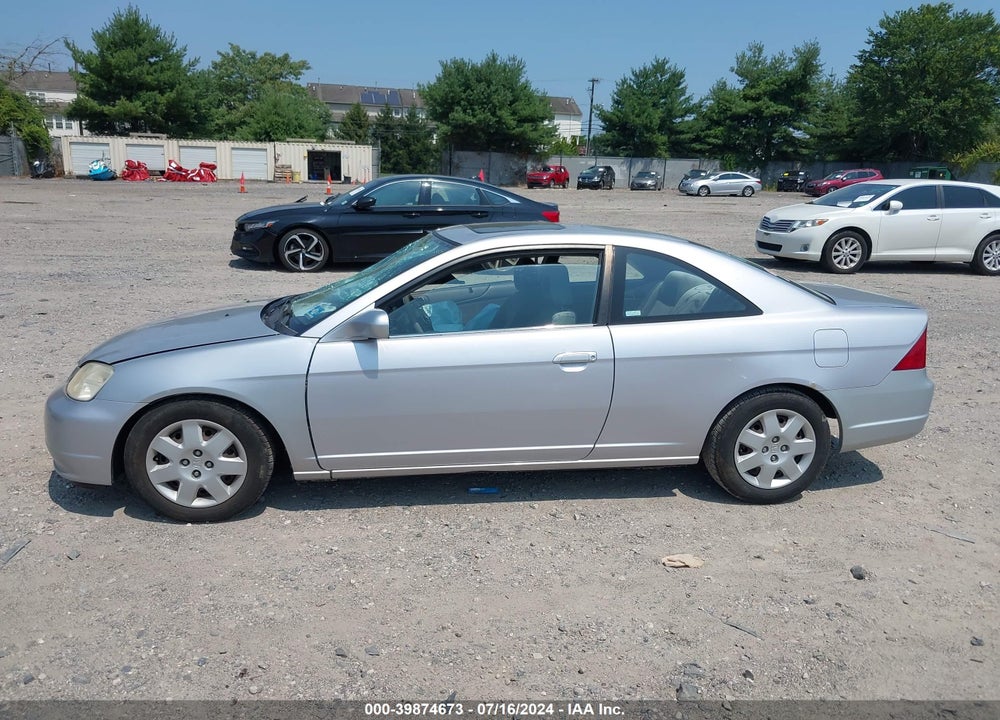 2002 HONDA CIVIC EX VIN: 1HGEM21072L104752