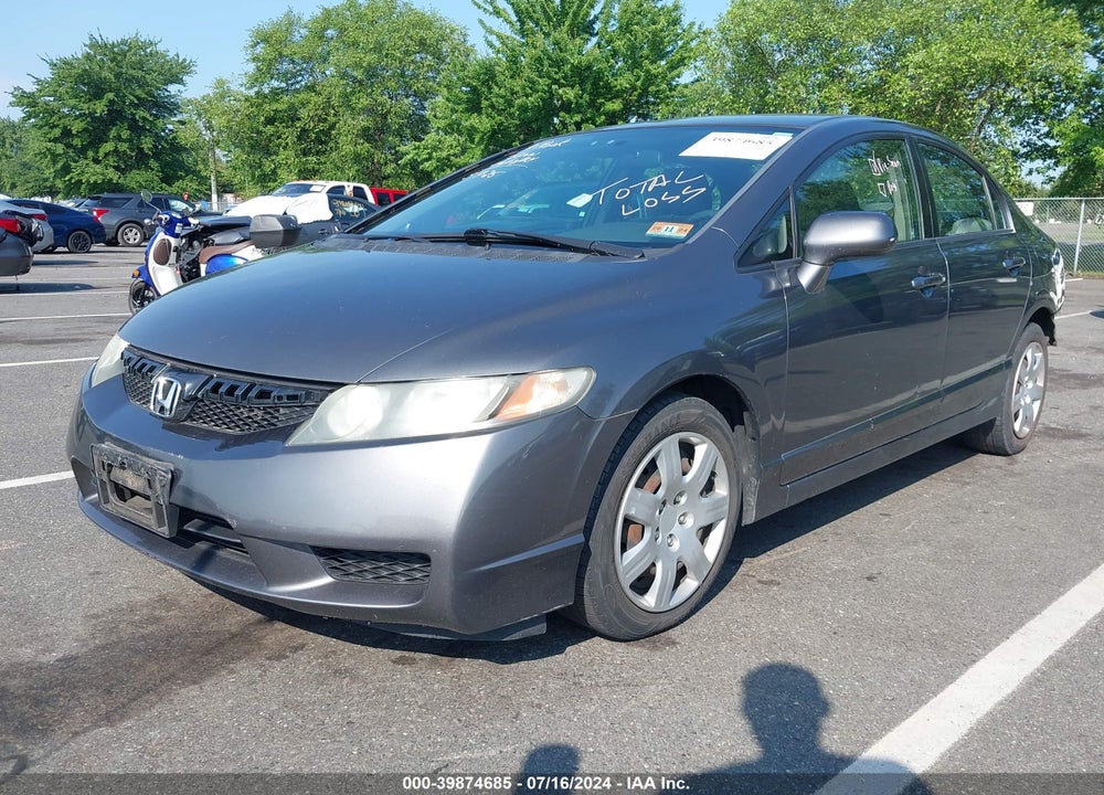 2011 HONDA CIVIC LX VIN: 2HGFA1F56BH527797