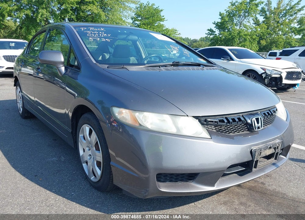 2011 HONDA CIVIC LX VIN: 2HGFA1F56BH527797