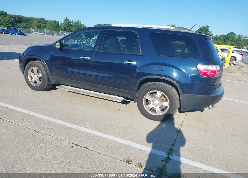 2011 GMC ACADIA SLE VIN: 1GKKRPEDXBJ264248