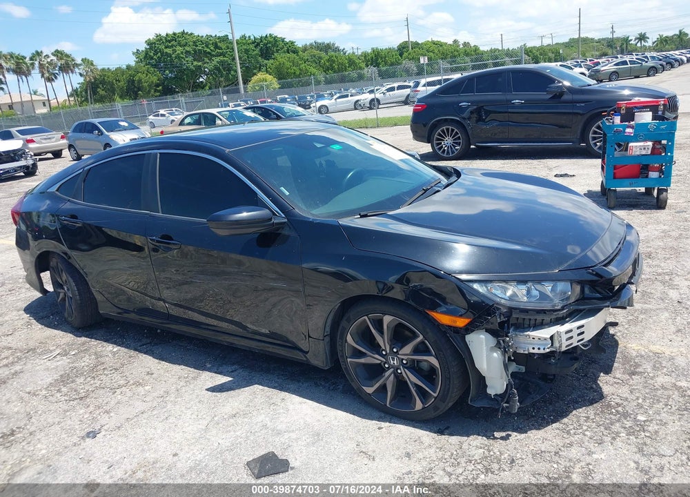 2020 HONDA CIVIC SPORT VIN: 19XFC2F80LE021937
