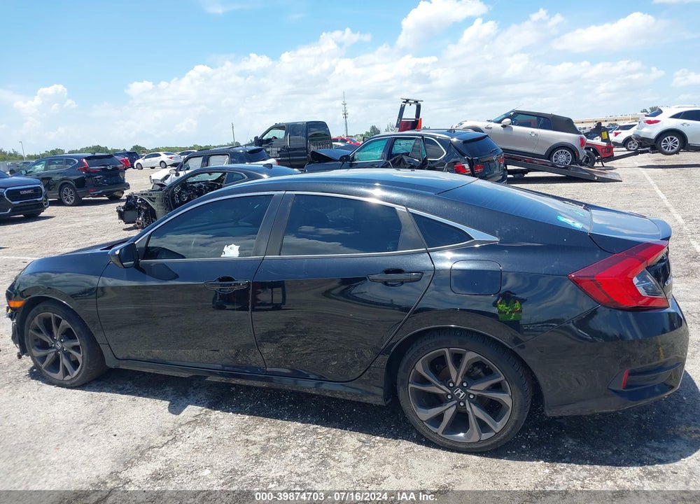 2020 HONDA CIVIC SPORT VIN: 19XFC2F80LE021937
