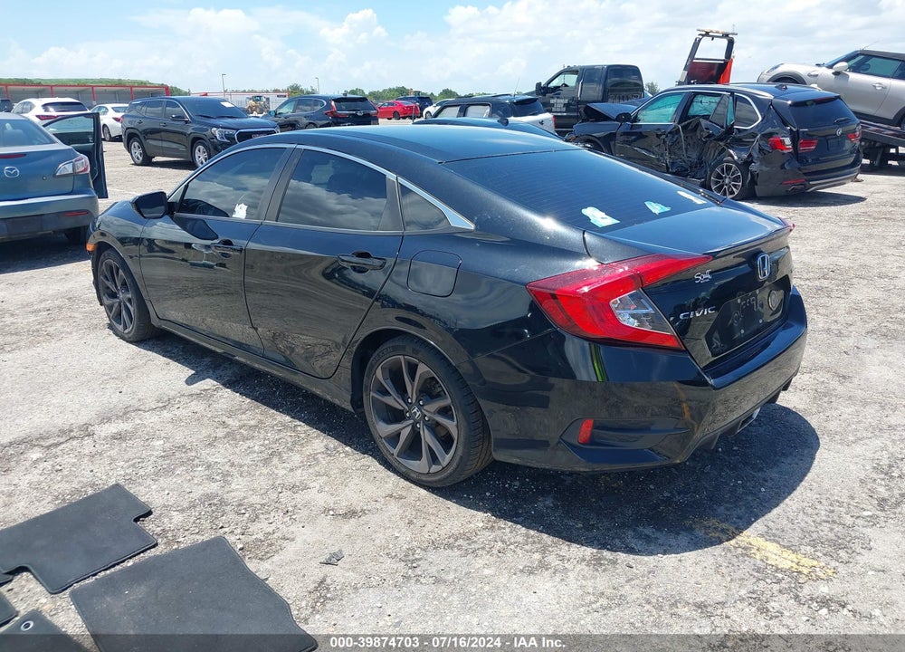 2020 HONDA CIVIC SPORT VIN: 19XFC2F80LE021937
