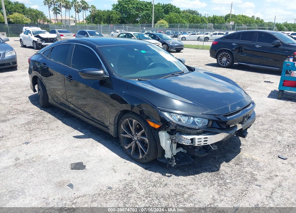 2020 HONDA CIVIC SPORT VIN: 19XFC2F80LE021937