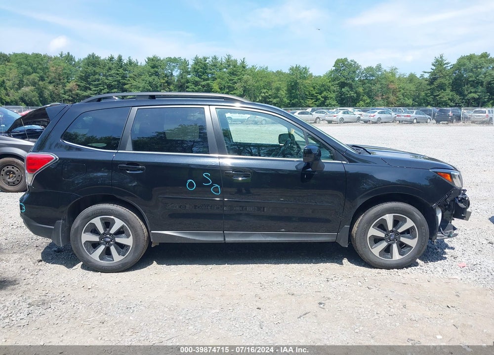 2018 SUBARU FORESTER 2.5I LIMITED VIN: JF2SJARC3JH601349