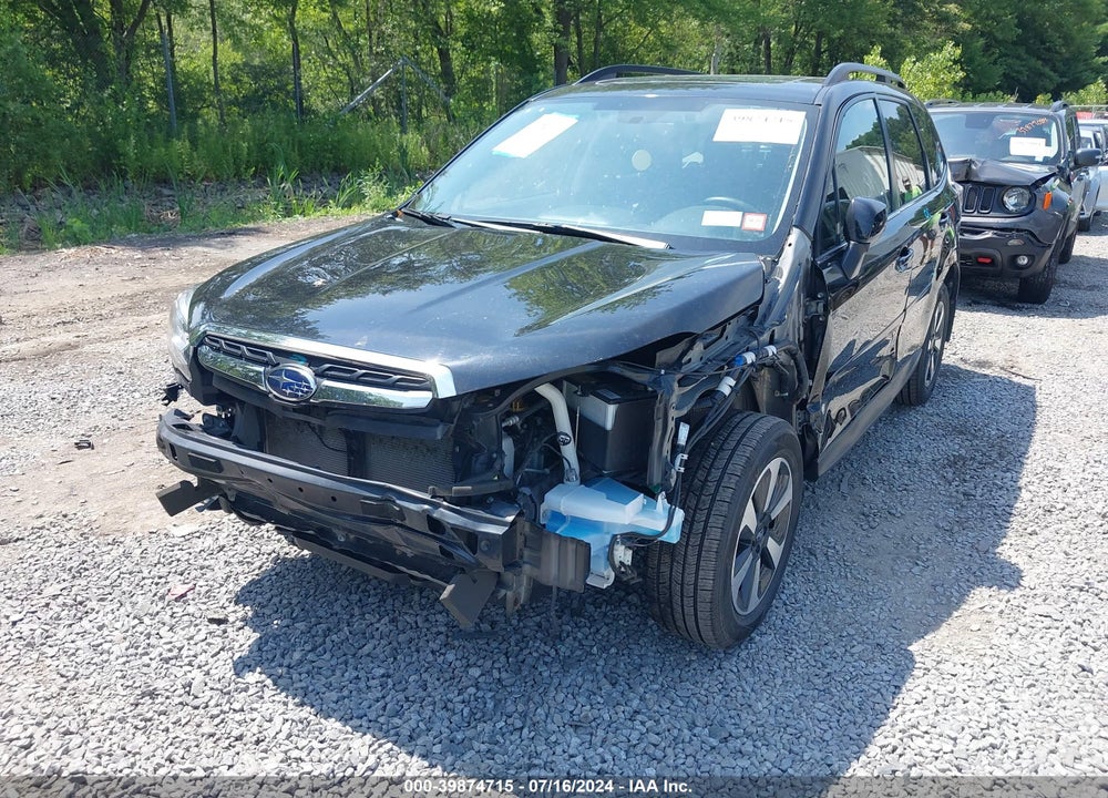 2018 SUBARU FORESTER 2.5I LIMITED VIN: JF2SJARC3JH601349
