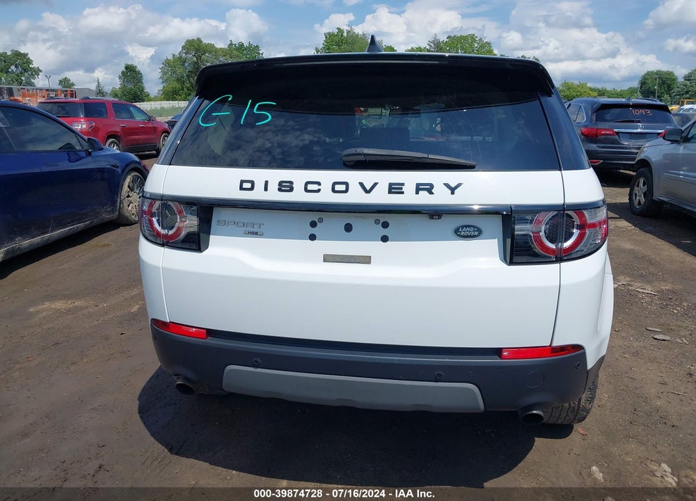 2019 LAND ROVER DISCOVERY SPORT HSE/LANDMARK EDITION VIN: SALCR2FX4KH803524
