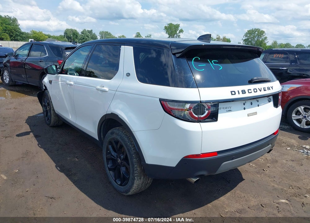 2019 LAND ROVER DISCOVERY SPORT HSE/LANDMARK EDITION VIN: SALCR2FX4KH803524
