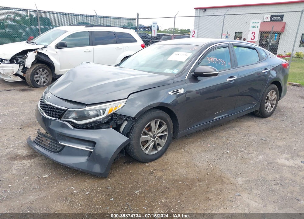 2018 KIA OPTIMA LX VIN: KNAGT4L32J5235469