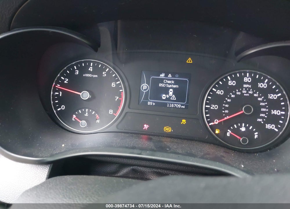 2018 KIA OPTIMA LX VIN: KNAGT4L32J5235469