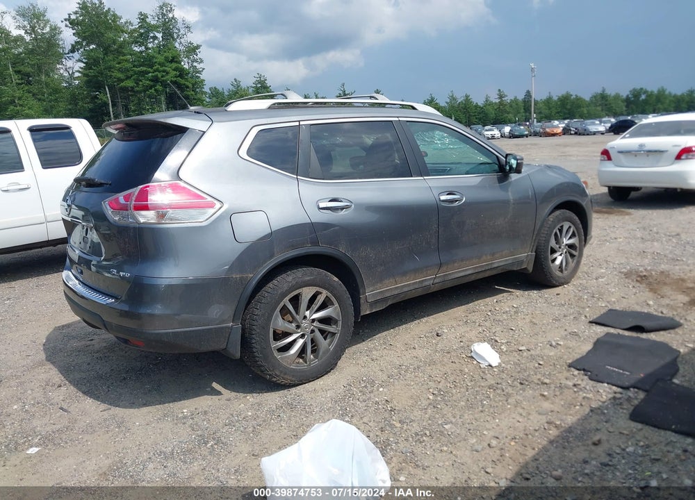 2015 NISSAN ROGUE SL VIN: 5N1AT2MV1FC860960