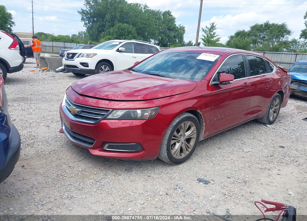 2014 CHEVROLET IMPALA 1LT VIN: 2G1115SL0E9190197