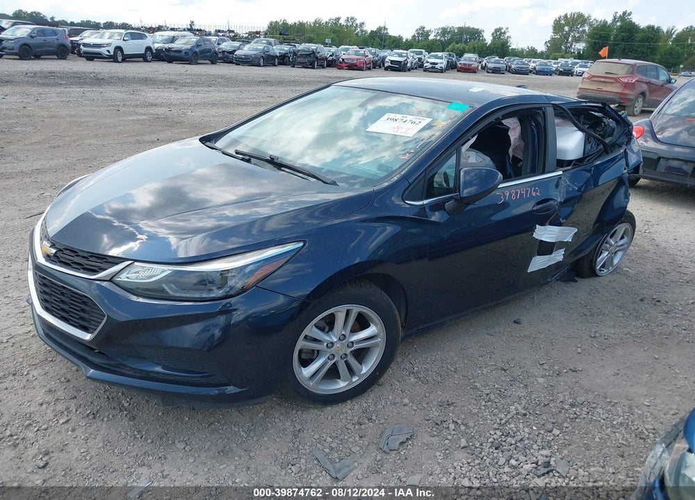 2016 CHEVROLET CRUZE LT AUTO VIN: 1G1BE5SM6G7304550