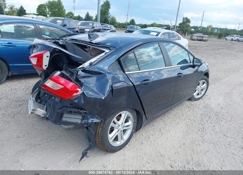 2016 CHEVROLET CRUZE LT AUTO VIN: 1G1BE5SM6G7304550