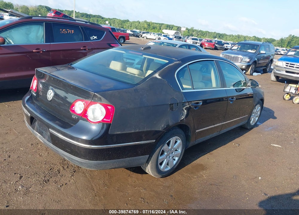 2006 VOLKSWAGEN PASSAT 2.0T VIN: WVWAK73C86P091726