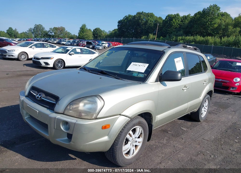 2006 HYUNDAI TUCSON GLS/LIMITED VIN: KM8JN72D86U349256