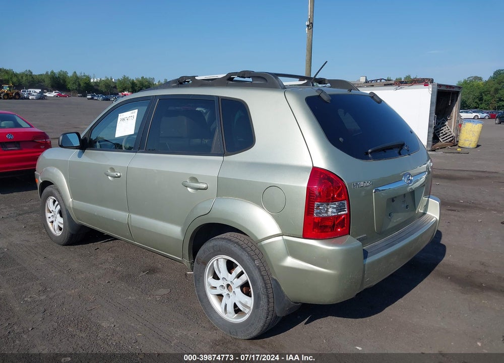 2006 HYUNDAI TUCSON GLS/LIMITED VIN: KM8JN72D86U349256