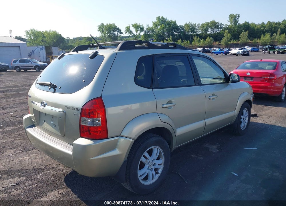 2006 HYUNDAI TUCSON GLS/LIMITED VIN: KM8JN72D86U349256