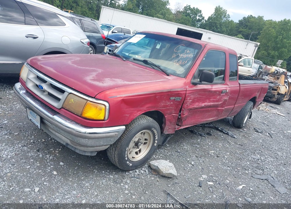 1996 FORD RANGER SUPER CAB VIN: 1FTCR14A0TPA35645