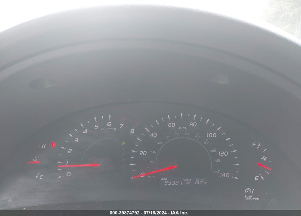 2009 TOYOTA CAMRY LE VIN: 4T1BE46K49U376602