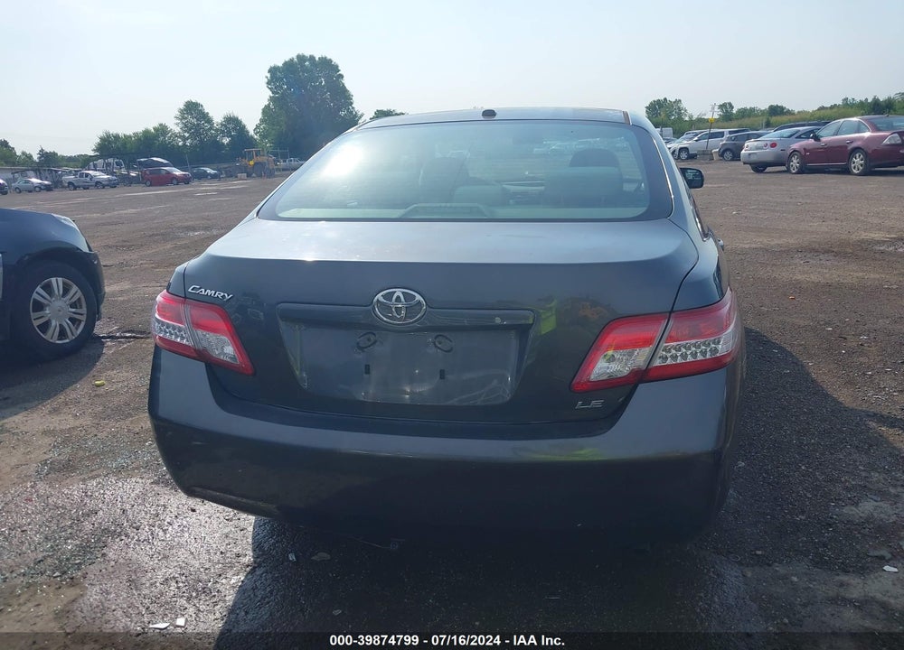 2011 TOYOTA CAMRY LE VIN: 4T1BF3EK1BU761839