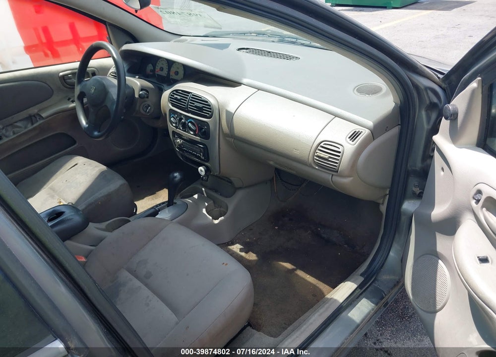 2005 DODGE NEON SXT VIN: 1B3ES56C15D124892