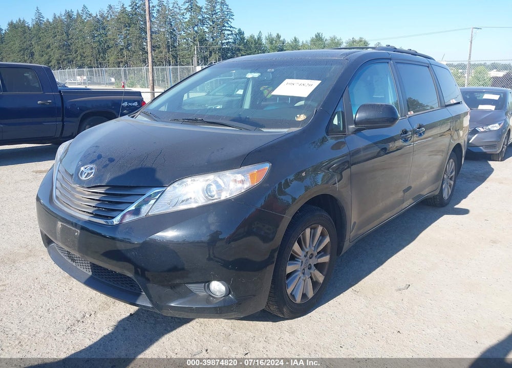 2013 TOYOTA SIENNA XLE 7 PASSENGER VIN: 5TDDK3DC1DS059921